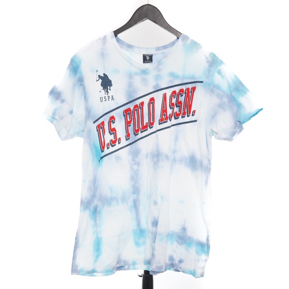 Custom Tye Dyed US Polo Assn. Tee Shirt, Medium - Picture 1 of 6